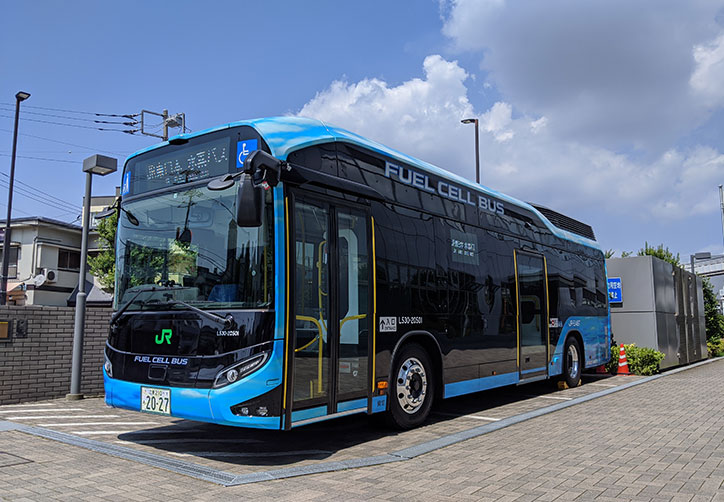 【2022/9/30更新】燃料電池バス「JR竹芝 水素シャトルバス」の運行について