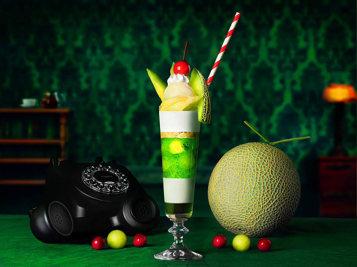 Layered Parfait Melon