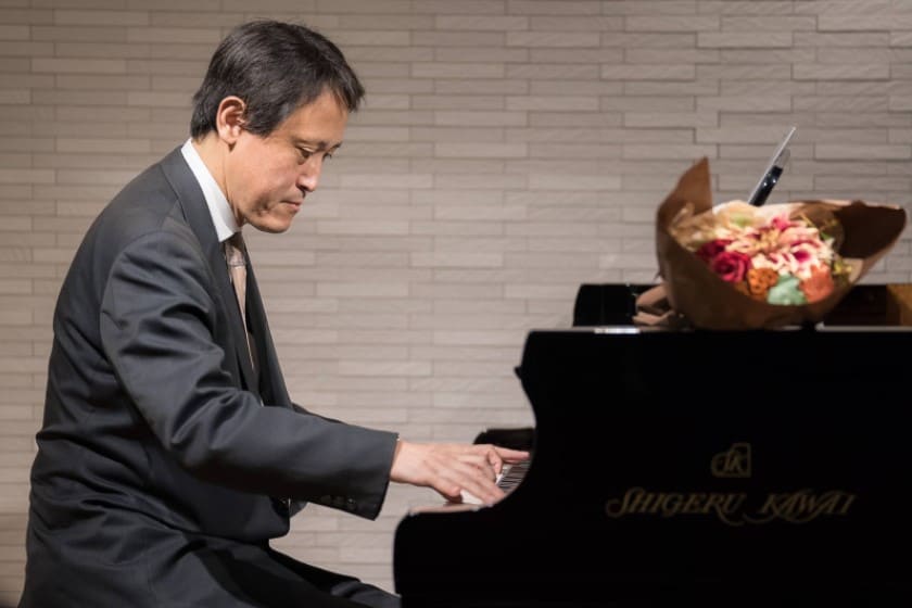 ピアノ即興詩人かわせひろし♪,竹芝・浜松町のホテル：メズム東京のショーケース