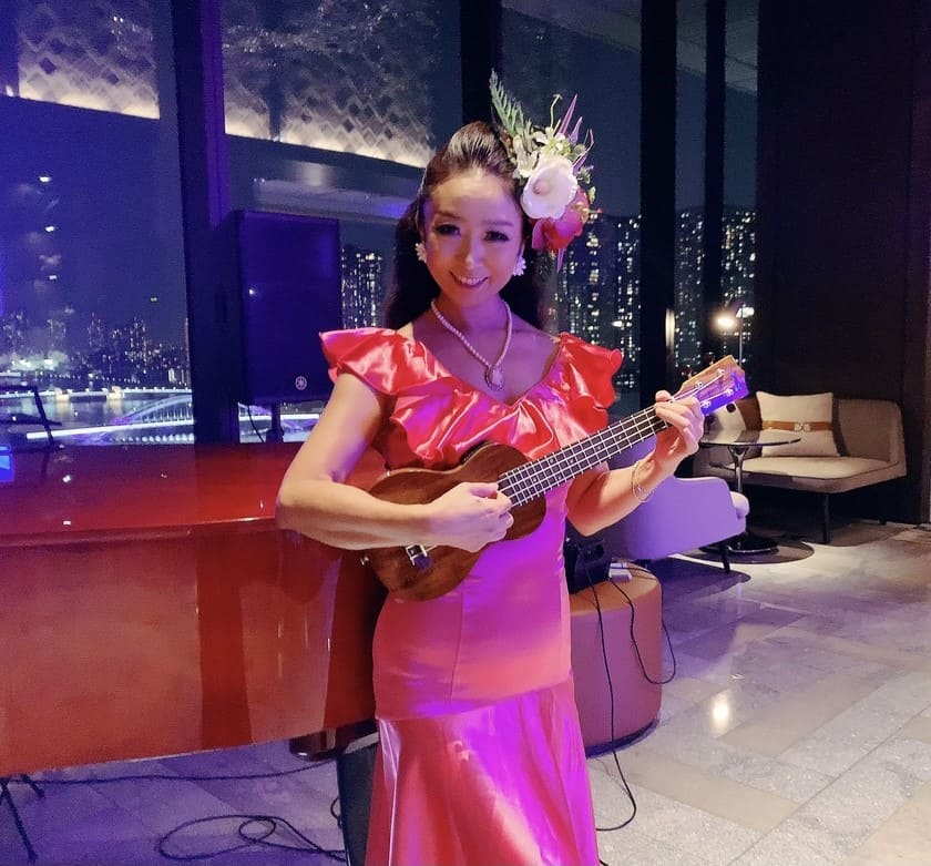 Pumehana.Mikako,竹芝・浜松町のホテル：メズム東京のショーケース