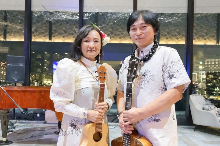 Yumi Taylor,Michael Nomura,竹芝・浜松町のホテル：メズム東京のショーケース