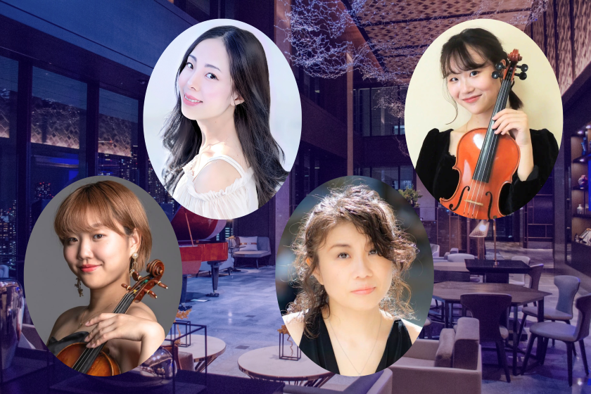 Kazue,Minako,Miu,Kaoruko, 芝・浜松町のホテル：メズム東京のショーケース
