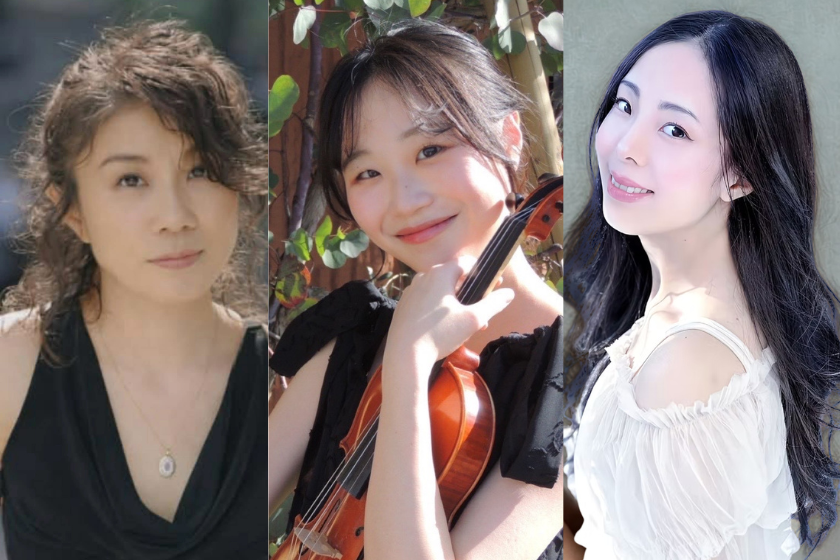 Kazue,Mina,Miu, 芝・浜松町のホテル：メズム東京のショーケース