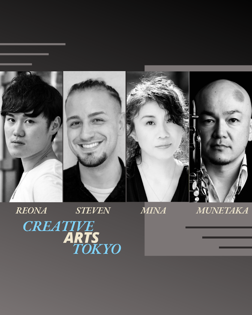 Creative Arts Tokyo,REONA TANAKA,STEVEN PORTO JR,MINA,MUNETAKA NABETA,竹芝・浜松町のホテル：メズム東京のショーケース