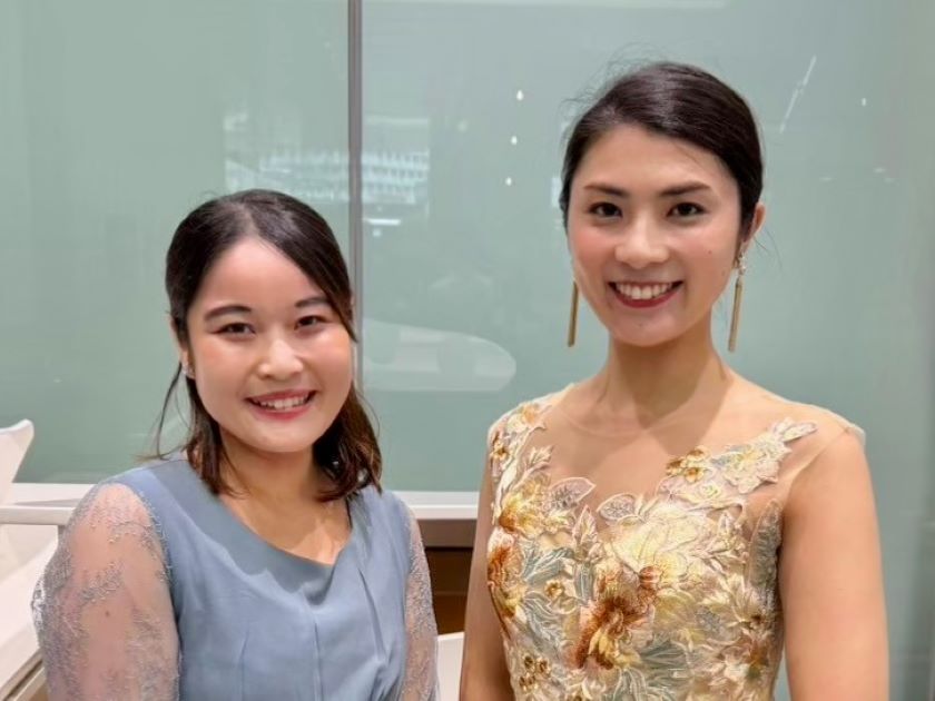 河原彩花, 山岸恵菜, 竹芝・浜松町のホテル：メズム東京のショーケース