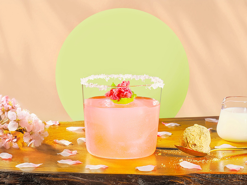 【Club mesm】春限定「桜音（さくらね）」—人気カクテルが再登場