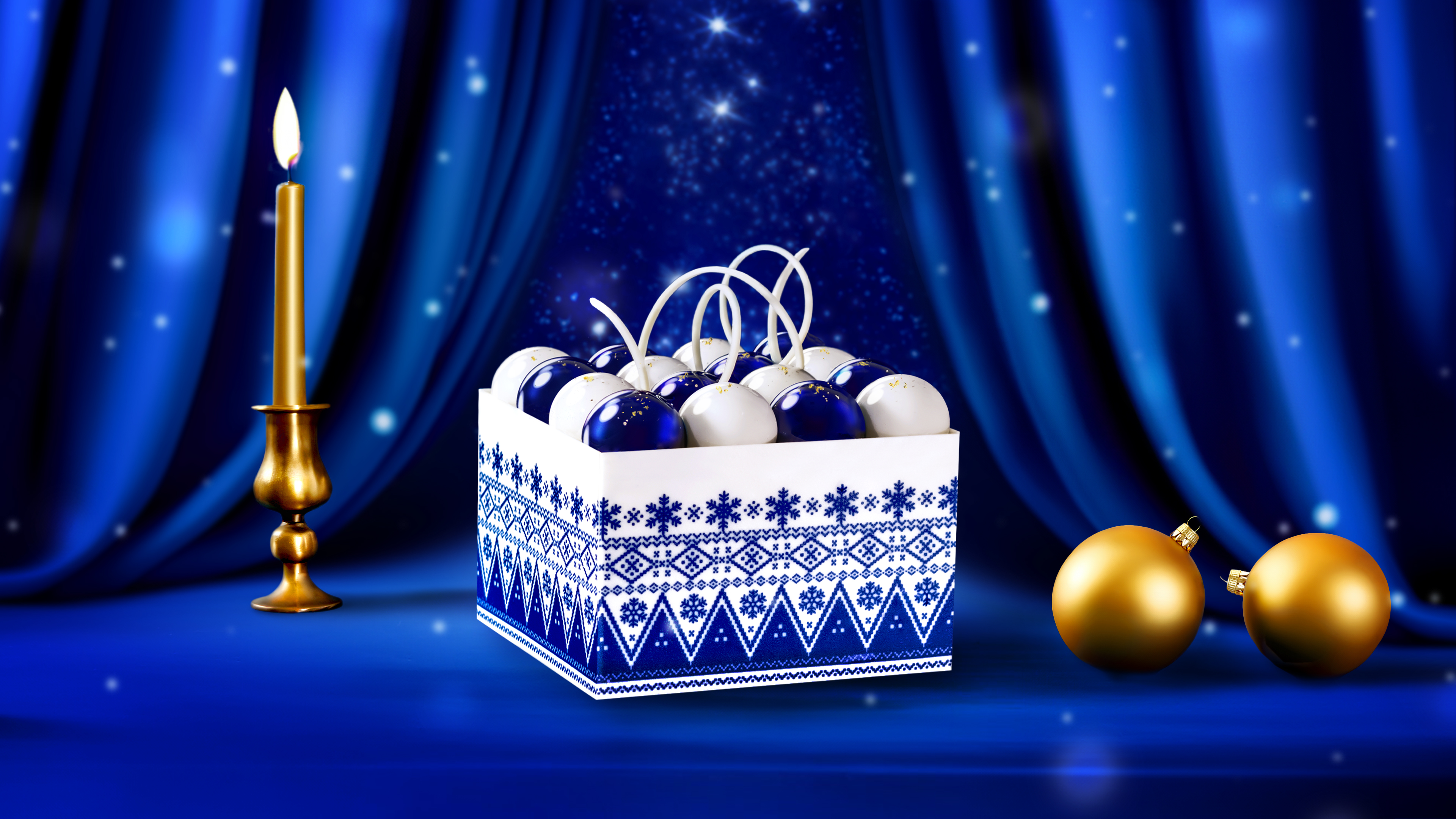 『BLUE FANTASY 2024』クリスマスケーキ「青い宝石箱」を数量限定で販売中
